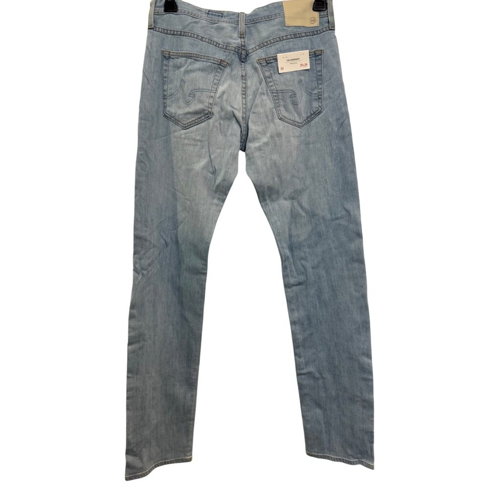 AG Adriano Goldschmied The Graduate Jeans Tailored Leg 29x34 Light Wash Denim Co